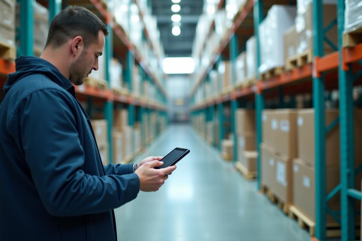 Automated warehouse inventory tracking